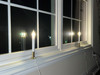 Electric LED Window Candles with Shatterproof Warm White Bulbs, On/Off Toggle Switch (VT-1160, Pack of 4)