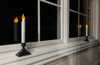 Battery Operated LED Window Candles with Flickering Amber Flame, Automatic Timer, 9.75 Inches Tall (VT-1206, Pack of 4) Battery Operated LED Window Candles with Flickering Amber Flame, Automatic Timer, 9.75 Inches Tall (VT-1206, Pack of 4)