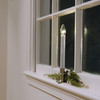 Ultra-Bright LED Window Candles with Timer, Battery Operated, Metal Base, White Candlestick, Adjustable Height (VT-1524-R4, Pack of 4) Ultra-Bright LED Window Candles with Timer, Battery Operated, Metal Base, White Candlestick, Adjustable Height (VT-1524-R4, Pack of 4)