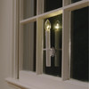 Ultra-Bright LED Window Candles with Timer and Suction Cup, Plastic Shatterproof Bulbs, Battery Operated, White Candlestick (VT-9134-R4-W, Pack of 4)  Ultra-Bright LED Window Candles with Timer and Suction Cup, Plastic Shatterproof Bulbs, Battery Operated, White Candlestick (VT-9134-R4-W, Pack of 4)