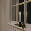 Slimline Ultra-Bright LED Window Candles, Battery Operated, Metal Base (VT-2813, Pack of 4)