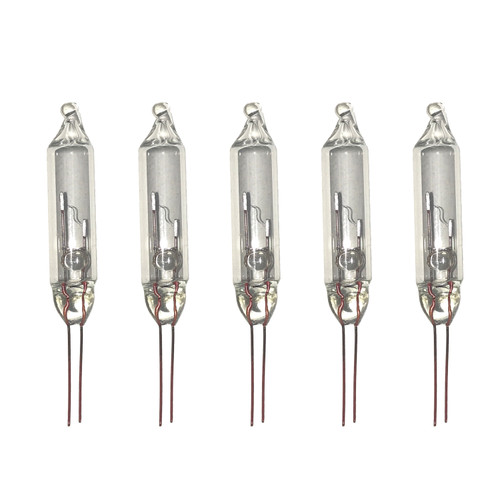 2.5 Volt Mini Christmas Replacement Bulbs for Christmas Trees and Incandescent String Lights, Pinched Base, 50 Count 2.5 Volt Mini Christmas Replacement Bulbs for Christmas Trees and Incandescent String Lights, Pinched Base, 50 Count