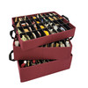 Slim Ornament Storage Box with Adjustable Acid-Free Dividers, Holds 120 Ornaments (15 ” H x18” L x 13.75” D, SB-40061-VT) Slim Ornament Storage Box with Adjustable Acid-Free Dividers, Holds 120 Ornaments (15 ” H x18” L x 13.75” D, SB-40061-VT)
