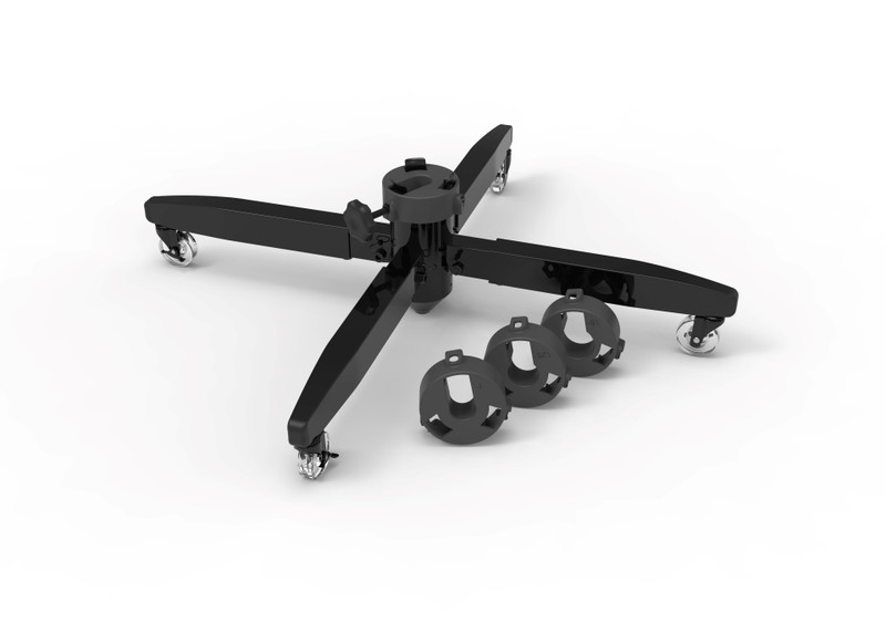 Universal Metal Rolling Artificial Christmas Tree Stand for Trees up to 12 Foot Tall, Adjustable Legs (TK-30019-CC-VT) Universal Metal Rolling Artificial Christmas Tree Stand for Trees up to 12 Foot Tall, Adjustable Legs (TK-30019-CC-VT)