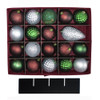 Christmas Ornament Storage Box with 3 Trays, Adjustable Acid-Free Dividers, Holds 60 - 4 Inch Ornaments (21.25"L x 17.25"W x 13"H, SB-10497F-VT)
