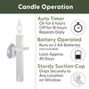 LED Battery Operated Suction Cup Window Candles with Timer, Bright Hot Spot, (VT-1506SC, Pack of 4) LED Battery Operated Suction Cup Window Candles with Timer, Bright Hot Spot, (VT-1506SC, Pack of 4)