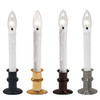 Slimline Ultra-Bright LED Window Candles, Battery Operated, Remote Control, Metal Base (VT-9167, SINGLE) Slimline Ultra-Bright LED Window Candles, Battery Operated, Remote Control, Metal Base (VT-9167, SINGLE)