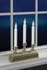 Battery Operated LED Window Candelabra with Bright Hot Spot, 8 Hour Timer (VT-1530) Battery Operated LED Window Candelabra with Bright Hot Spot, 8 Hour Timer (VT-1530)